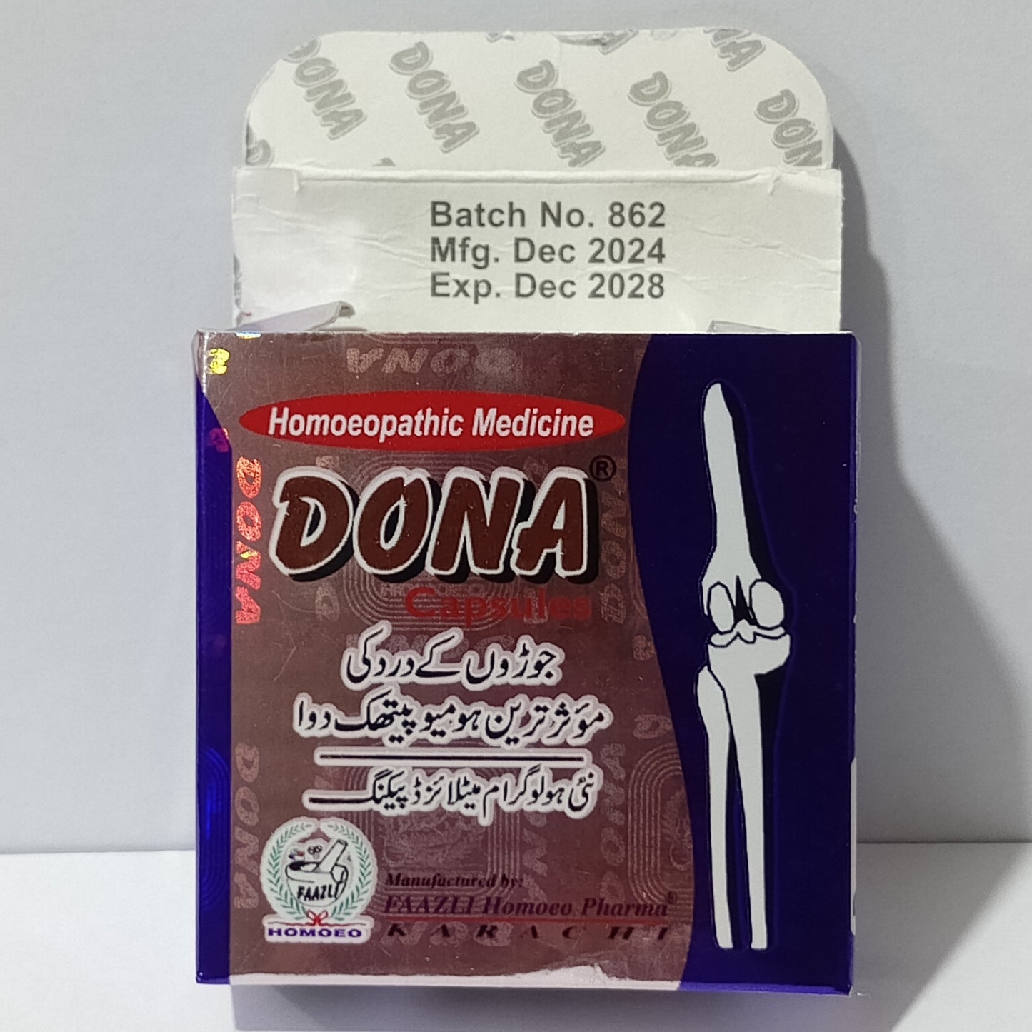 Dona Capsule homeopathic Medicine for Joint pain
